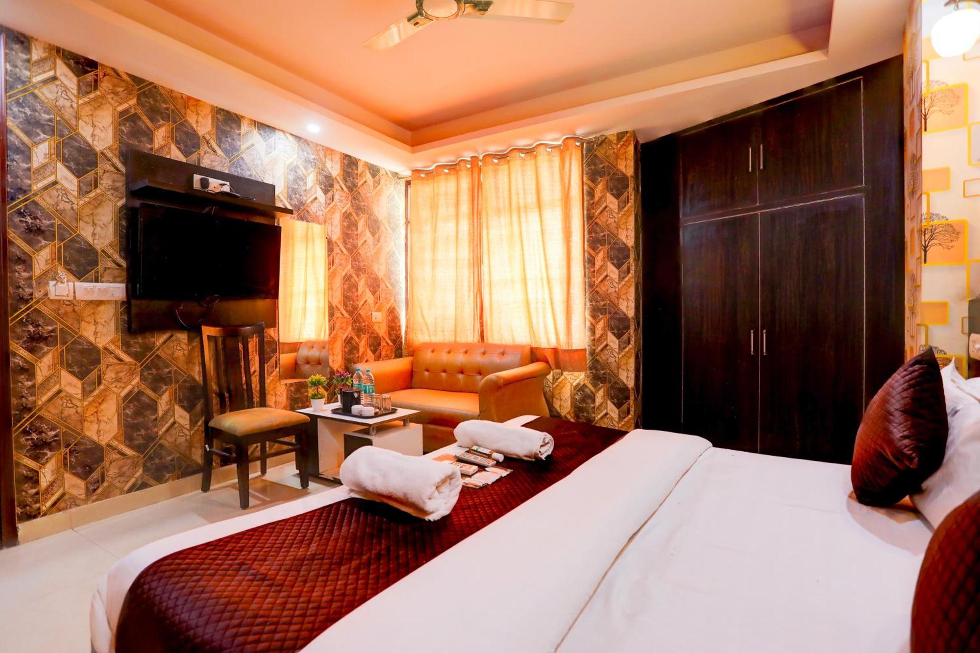 Global Stay Near Delhi Airport نيودلهي المظهر الخارجي الصورة
