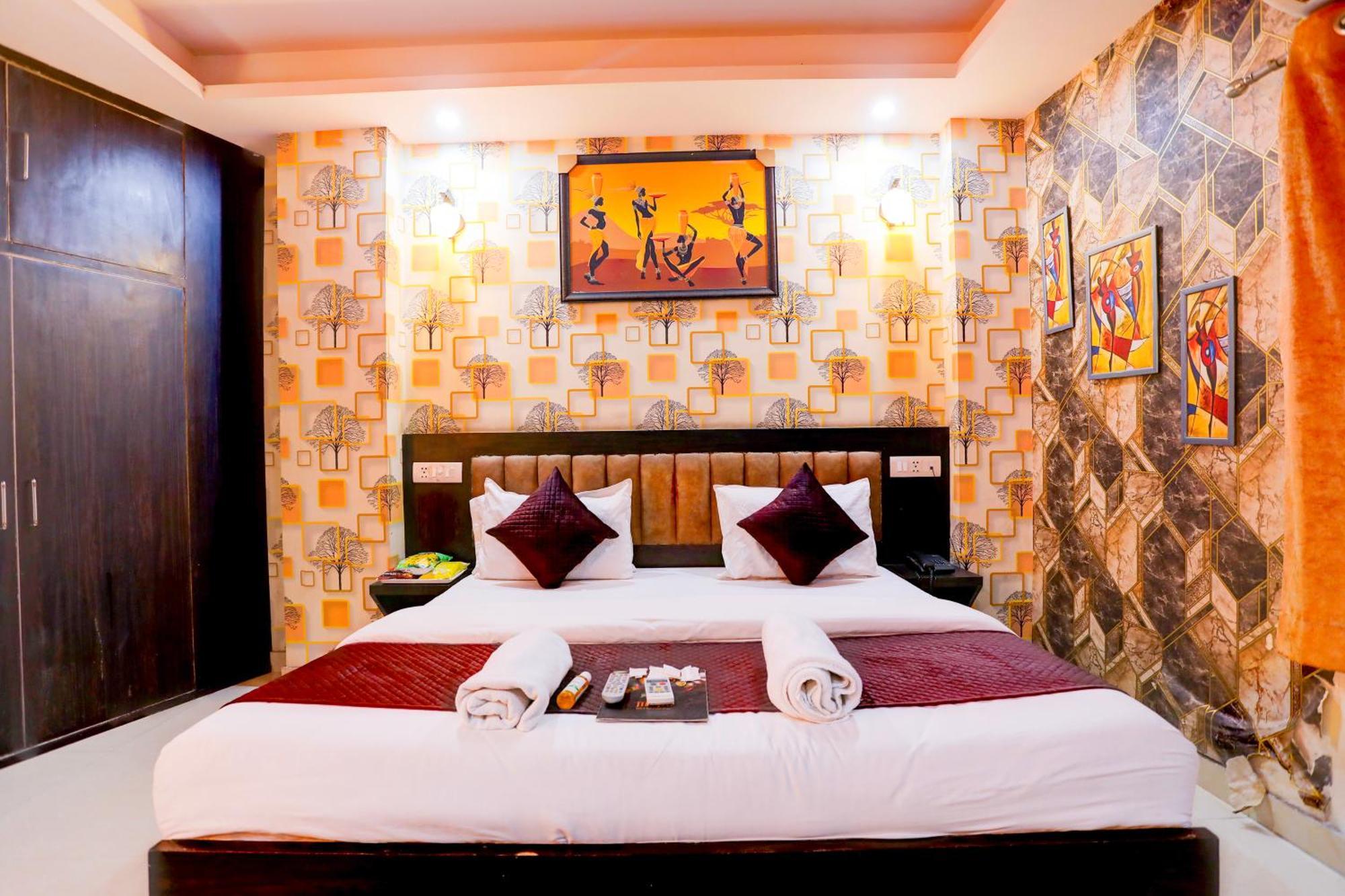 Global Stay Near Delhi Airport نيودلهي المظهر الخارجي الصورة