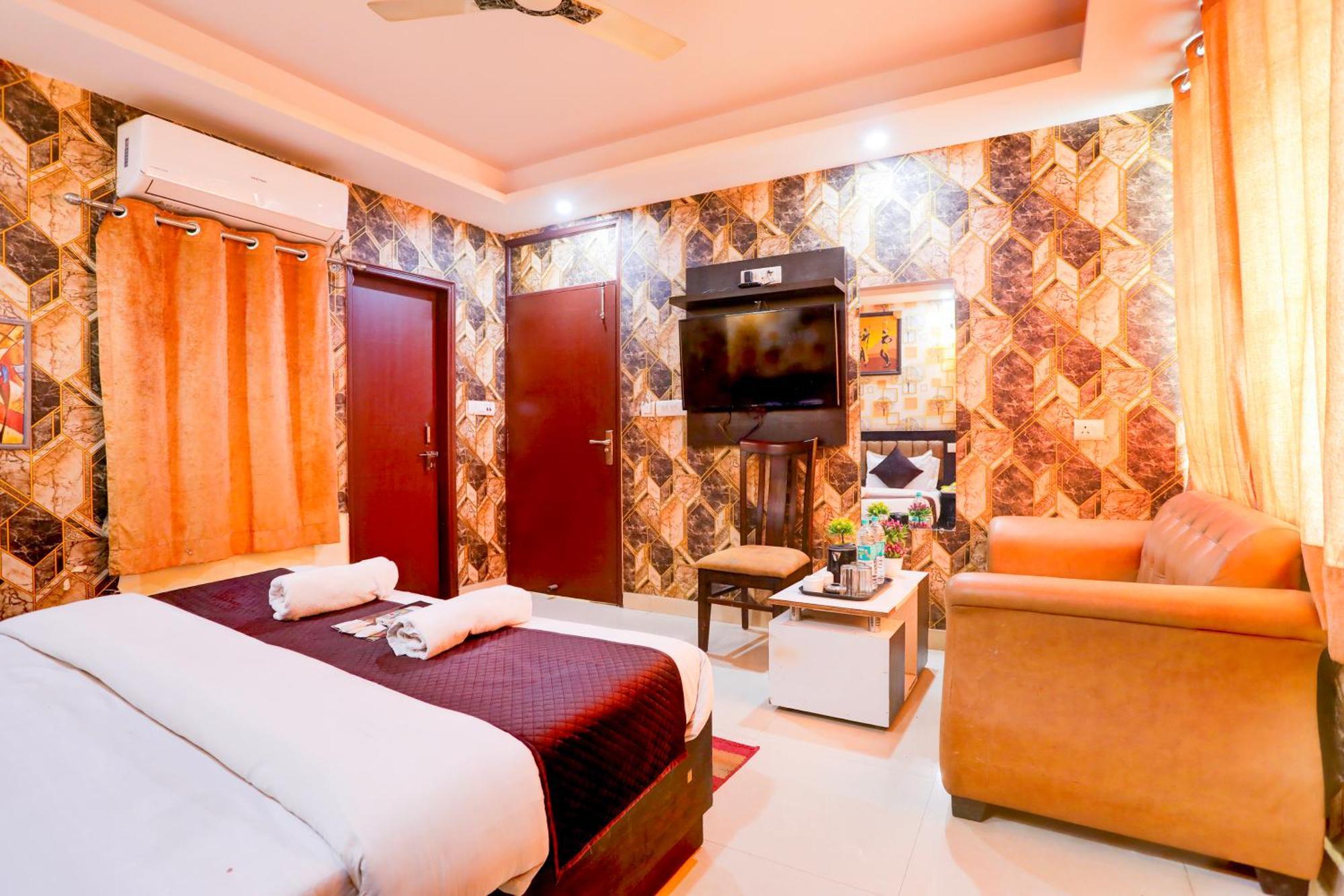 Global Stay Near Delhi Airport نيودلهي المظهر الخارجي الصورة