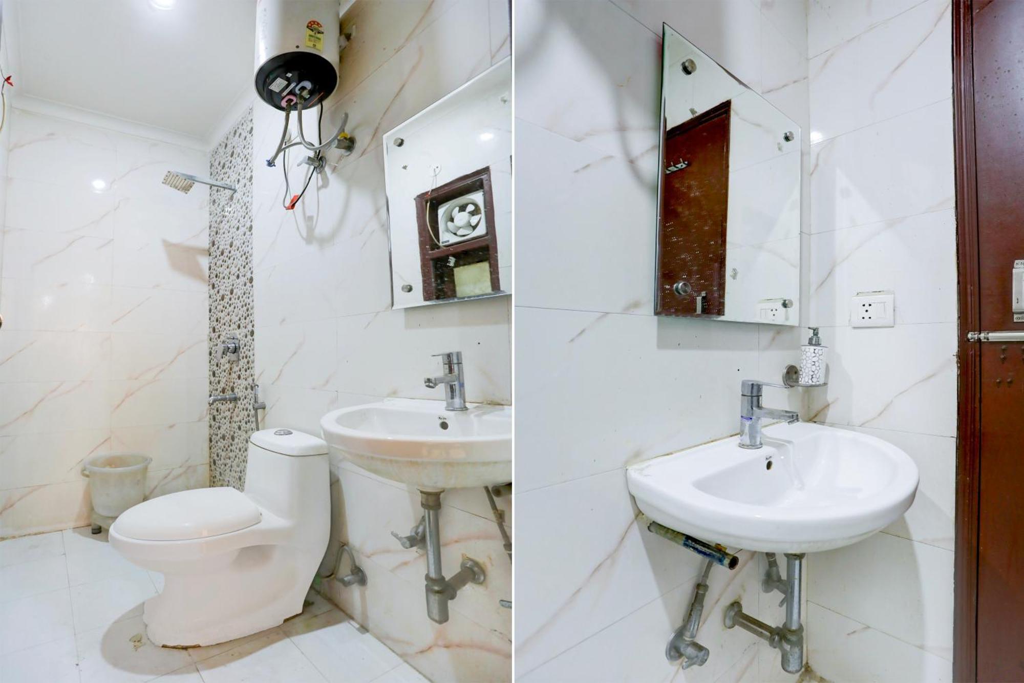Global Stay Near Delhi Airport نيودلهي المظهر الخارجي الصورة