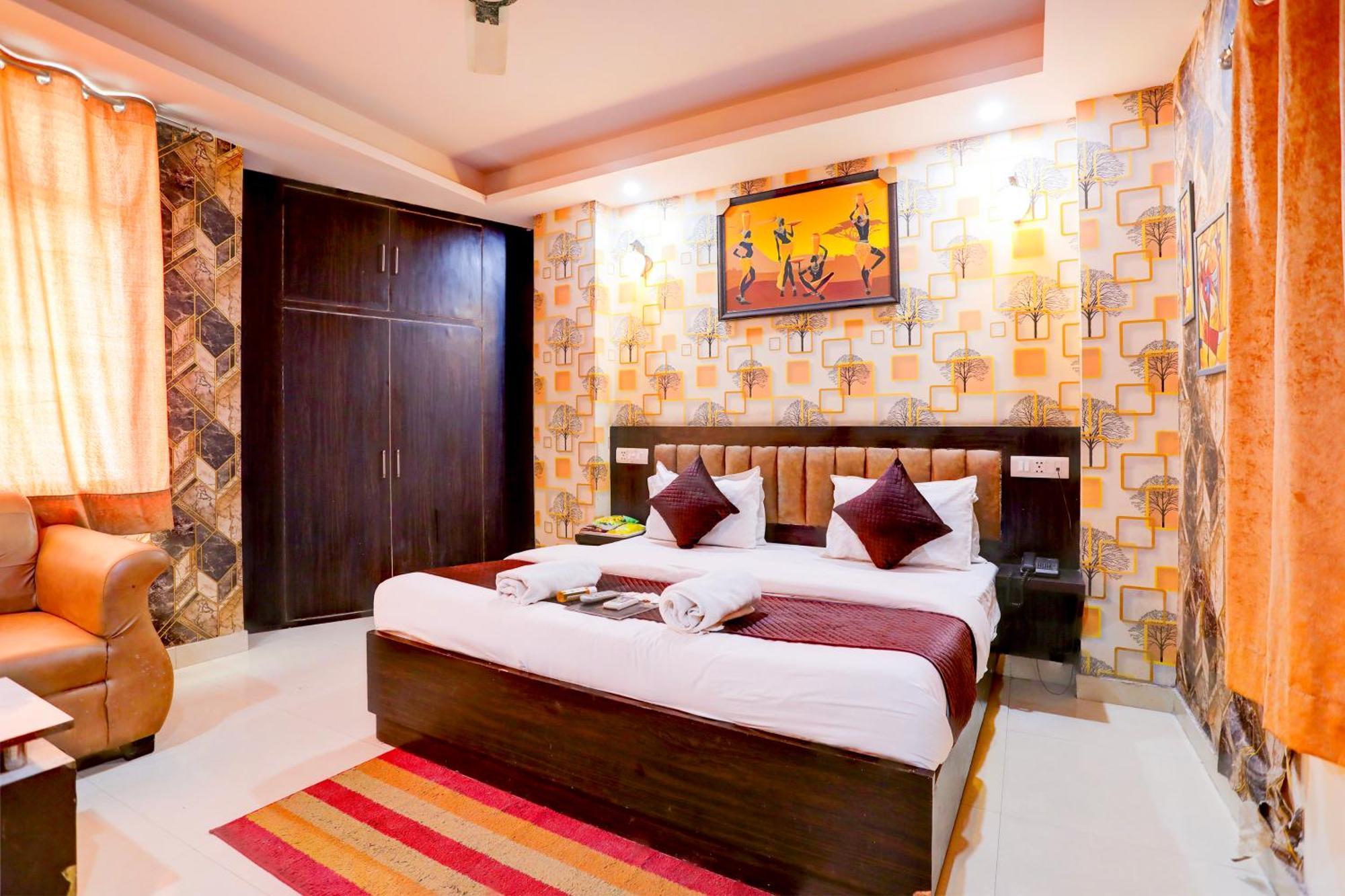 Global Stay Near Delhi Airport نيودلهي المظهر الخارجي الصورة