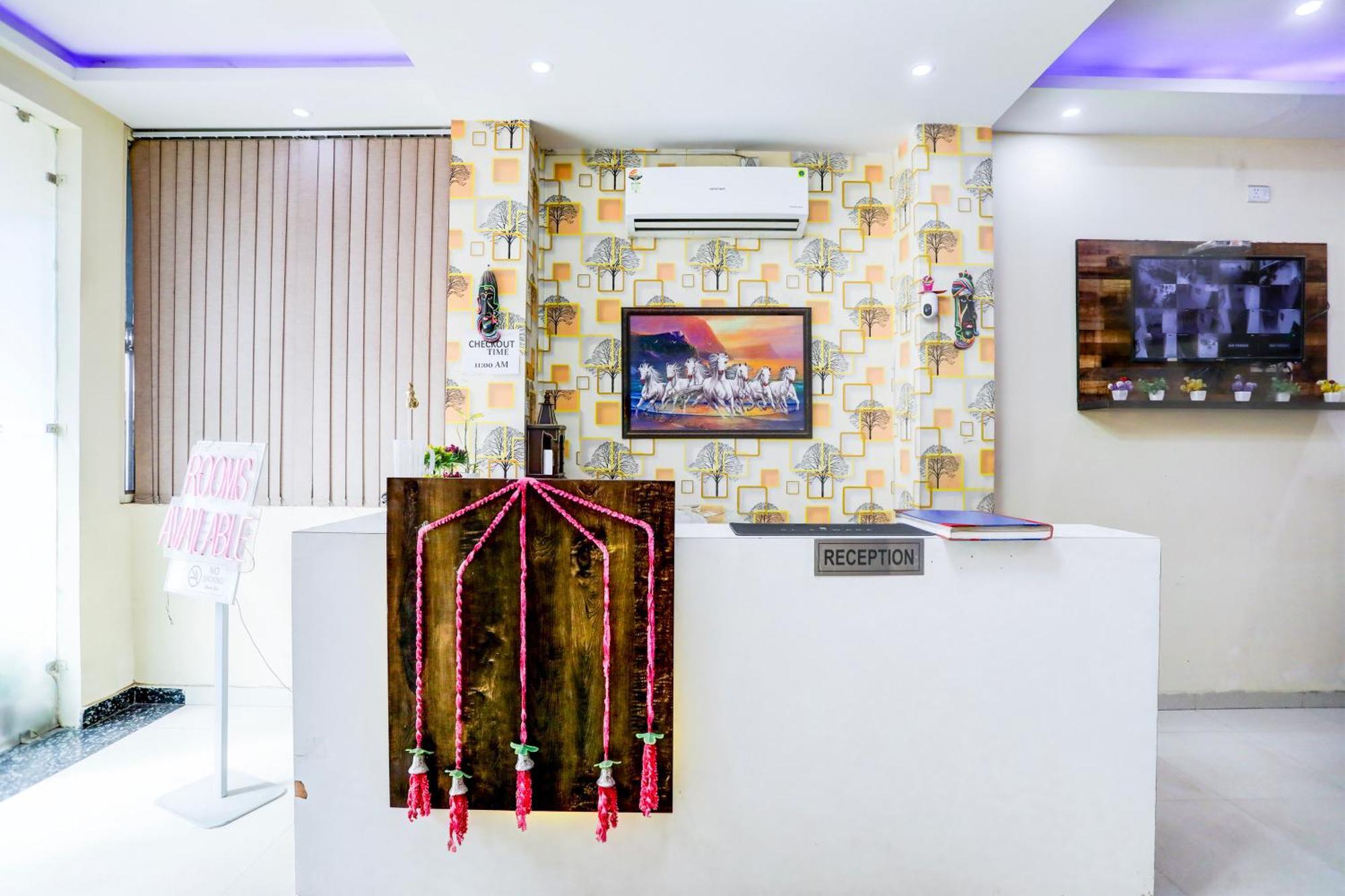 Global Stay Near Delhi Airport نيودلهي المظهر الخارجي الصورة