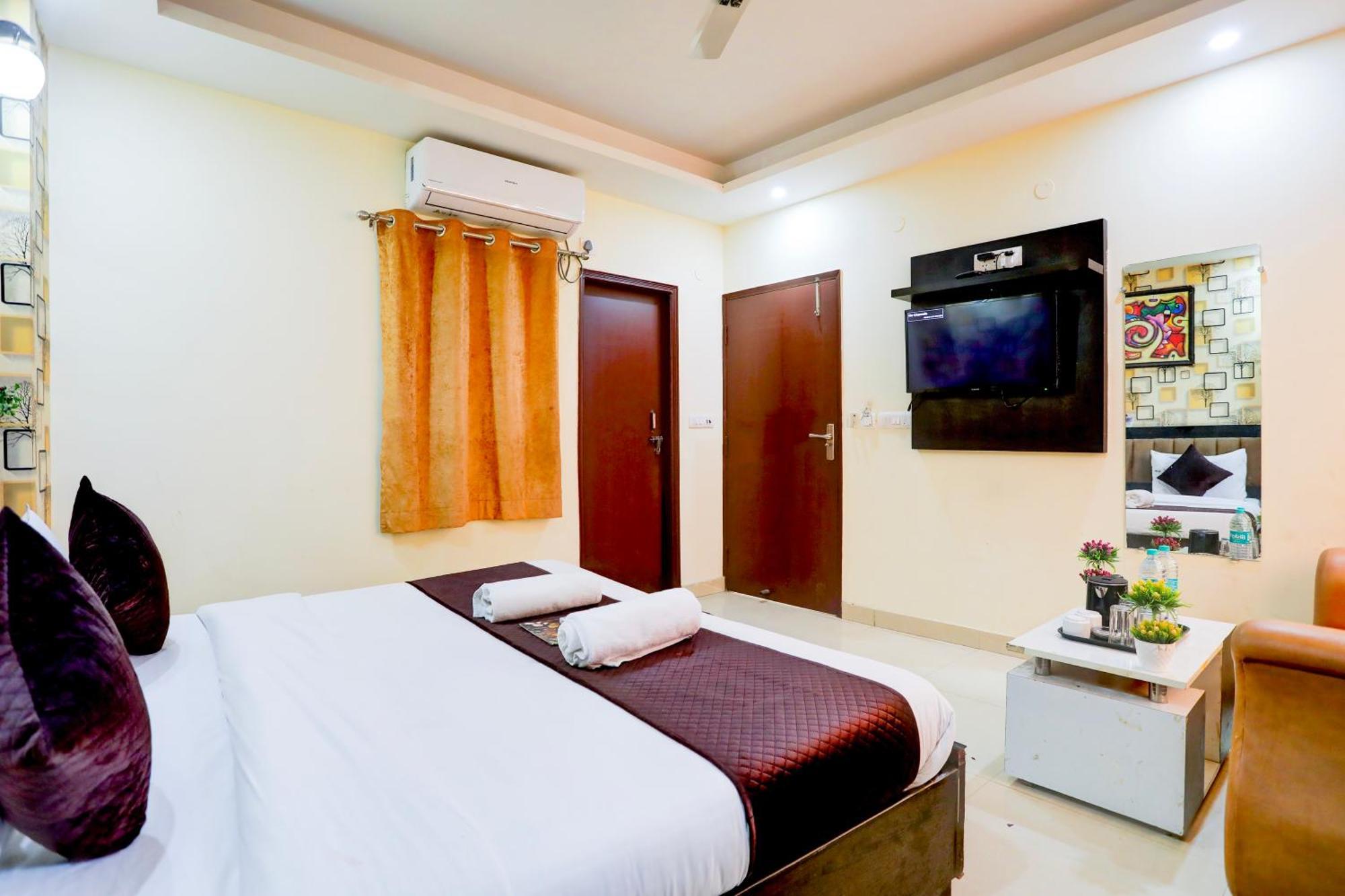 Global Stay Near Delhi Airport نيودلهي المظهر الخارجي الصورة